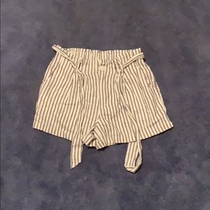 striped shorts